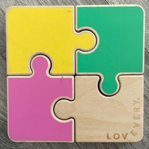 Lovevery Chunky Wooden Jigsaw Puzzle